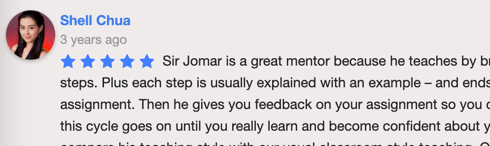 jomar hilario testimonials reviews6.26.05 PM