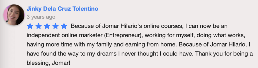 jomar hilario testimonials reviews6.26.32 PM
