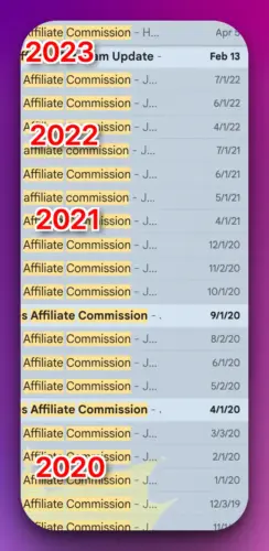 affiliate marketing consistent monthly pasig inc, income