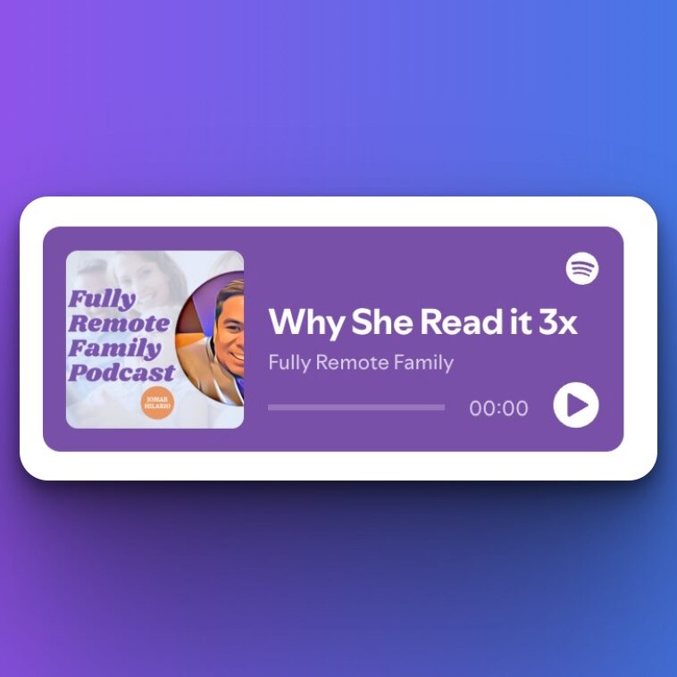 3x She Read This Book