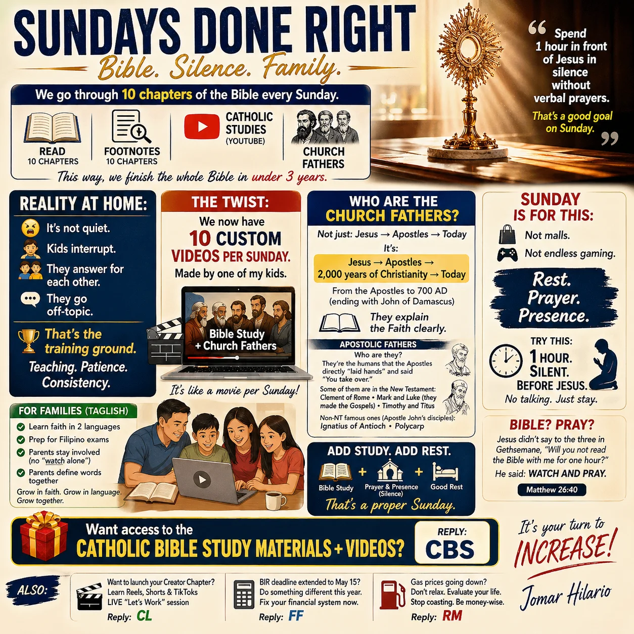 Weekly Catholic Bible Study